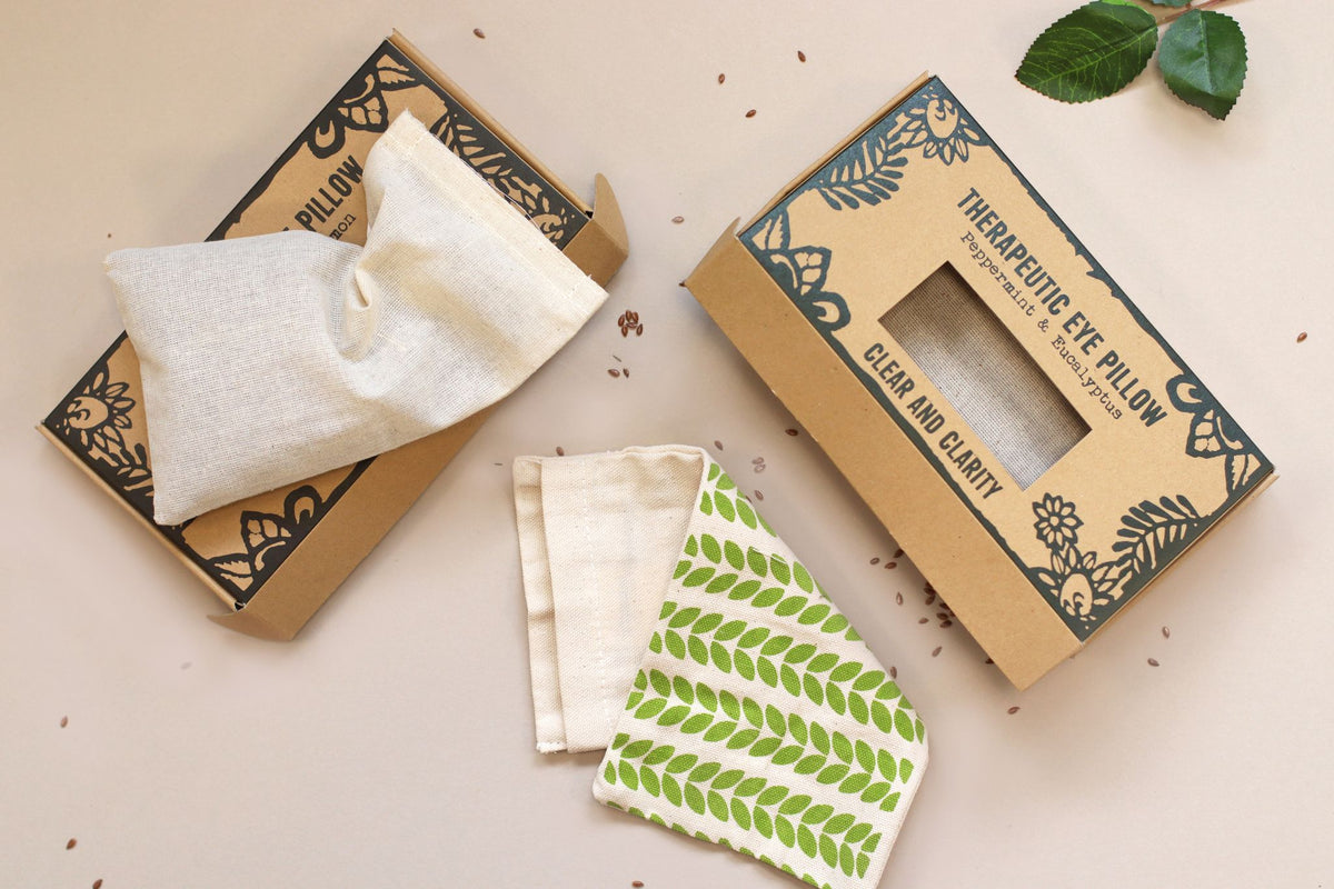 Agnes + Cat Eye Pillow - Peppermint & Eucalyptus