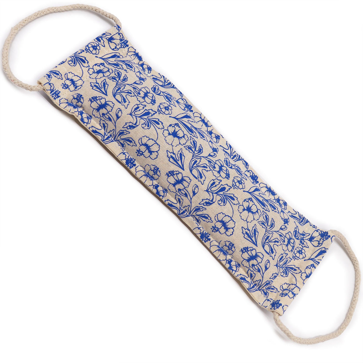 Natural Cotton Wheat Bags - Blue