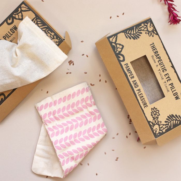 Agnes + Cat Eye Pillow - Rose & Ylang Ylang