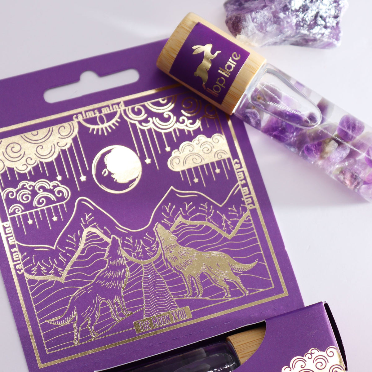 Hop Hare Tarot Roll-On - The Moon