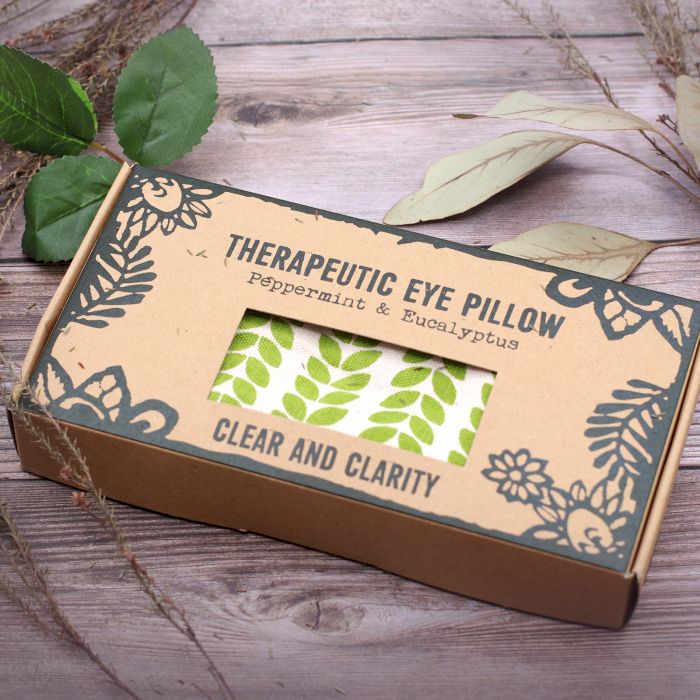 Agnes + Cat Eye Pillow - Peppermint & Eucalyptus