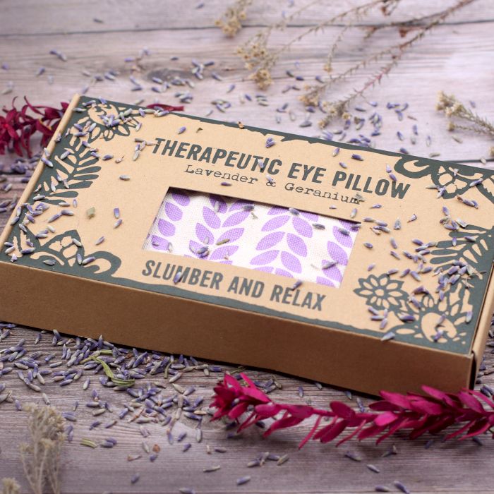 Agnes + Cat Eye Pillow - Lavender & Geranium