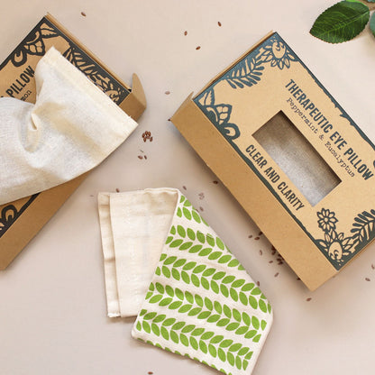 Agnes + Cat Eye Pillow - Peppermint & Eucalyptus