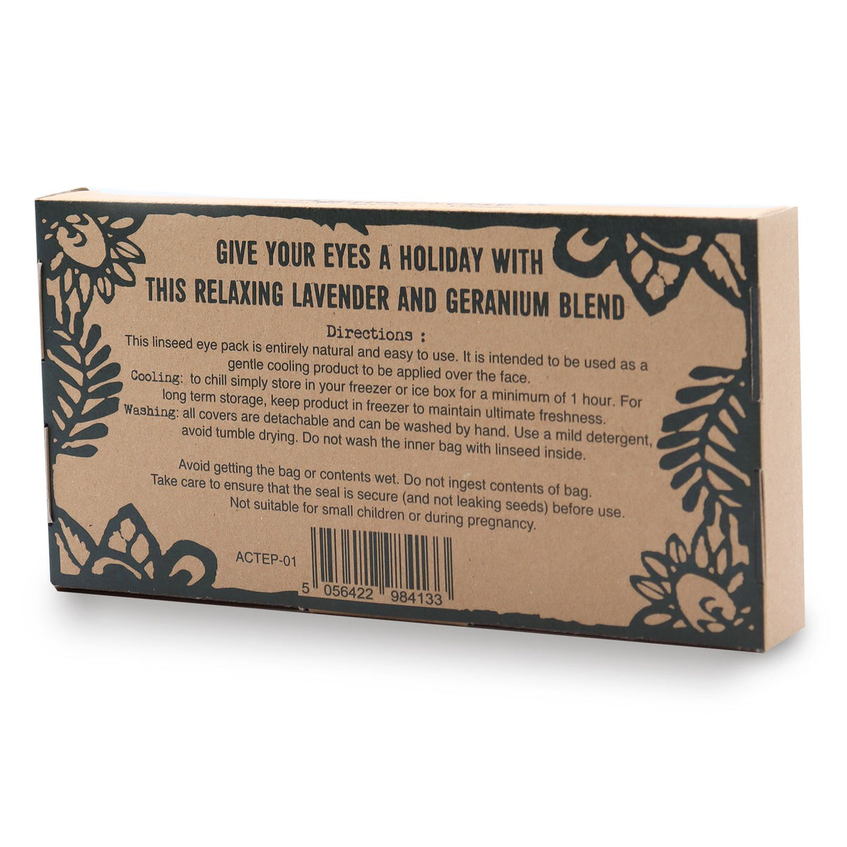 Agnes + Cat Eye Pillow - Lavender & Geranium