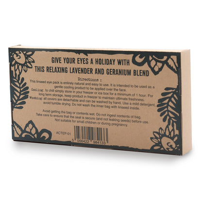 Agnes + Cat Eye Pillow - Lavender & Geranium