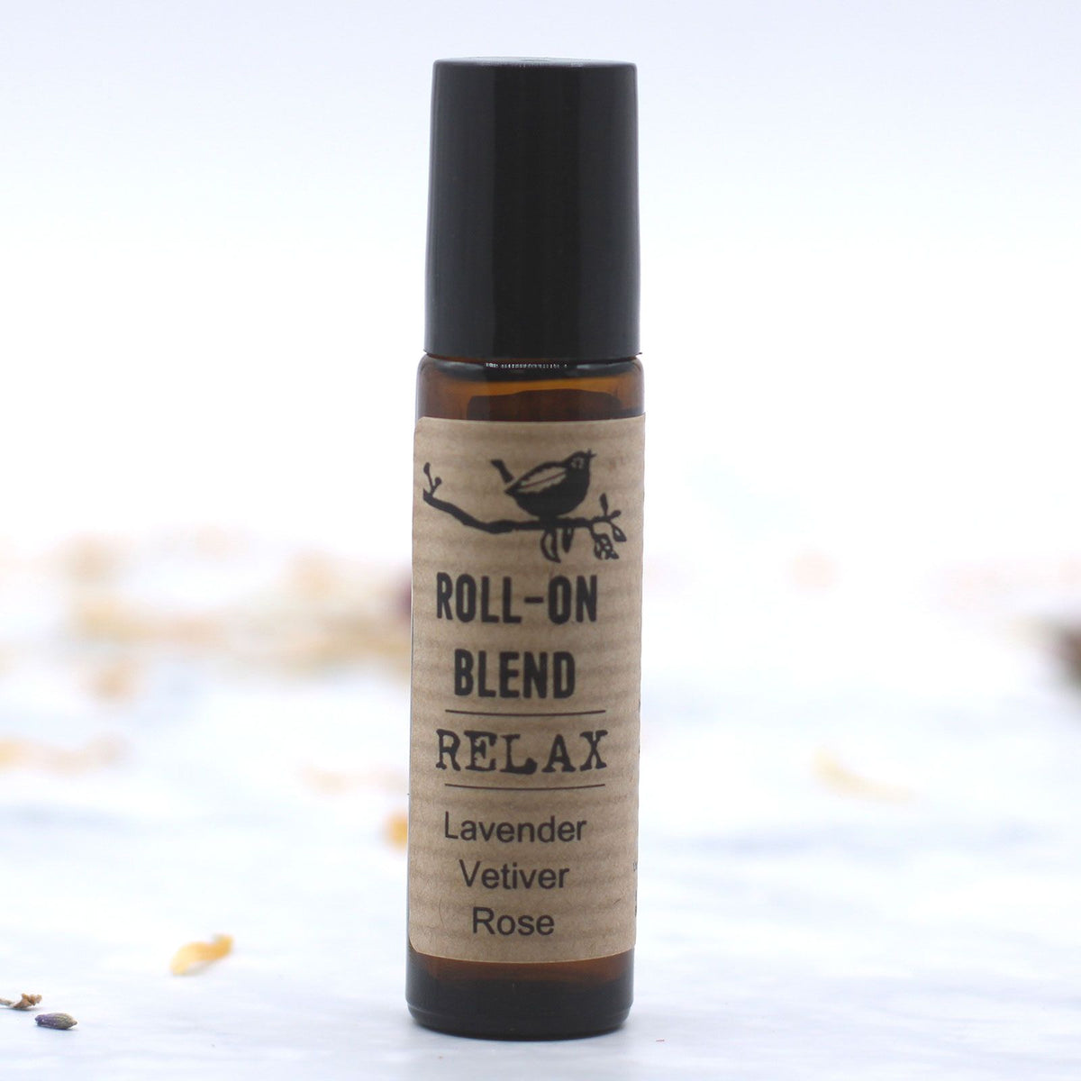 Agnes + Cat Roll On Essential Oil Blend - Lavender, Vetiver & Rose