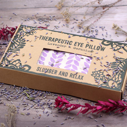 Agnes + Cat Eye Pillow - Lavender & Geranium