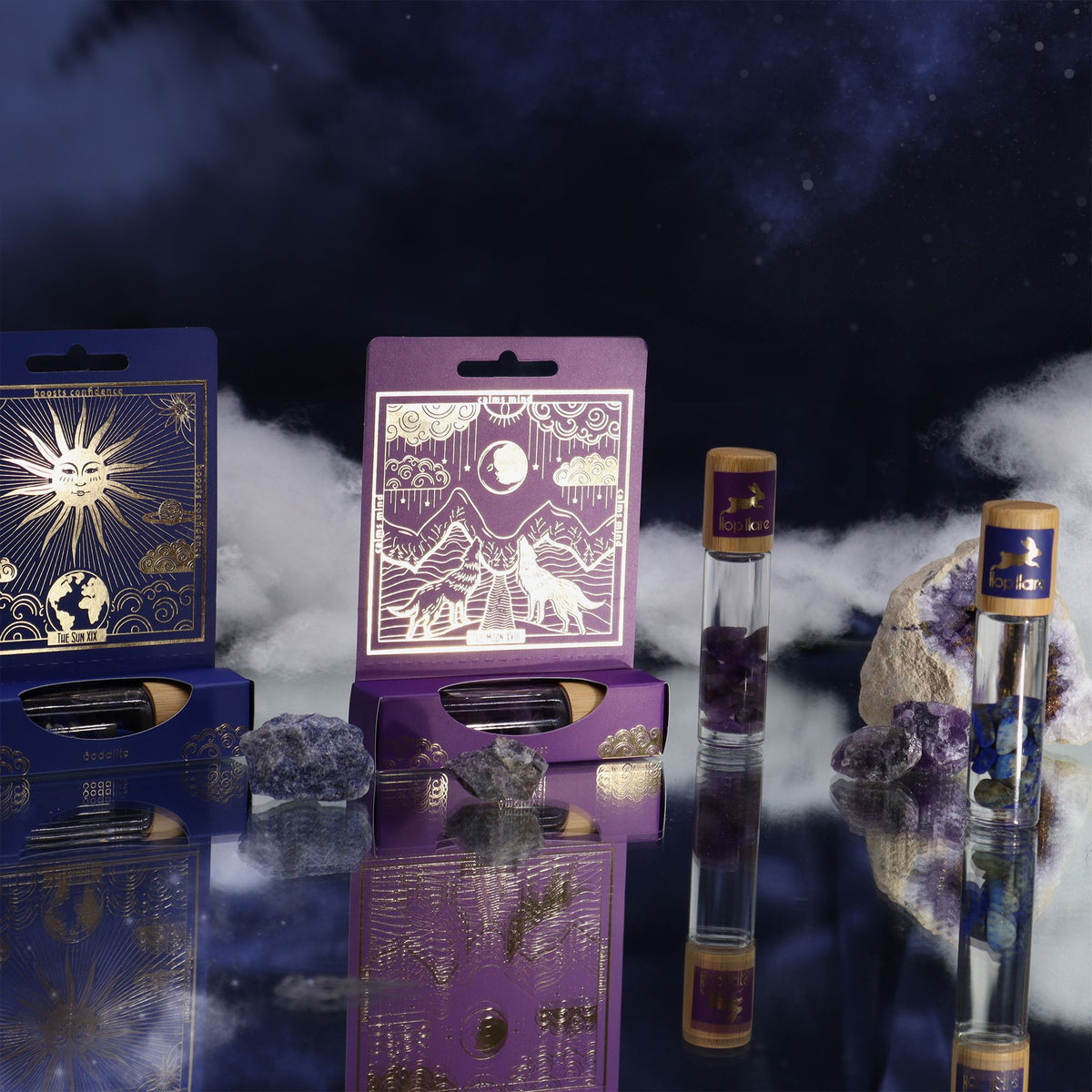 Hop Hare Tarot Roll-On - The Moon