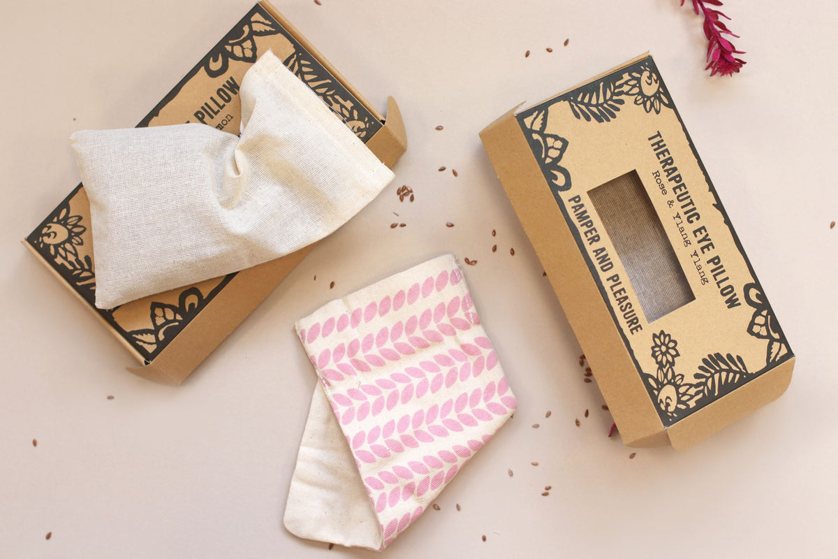 Agnes + Cat Eye Pillow - Rose & Ylang Ylang