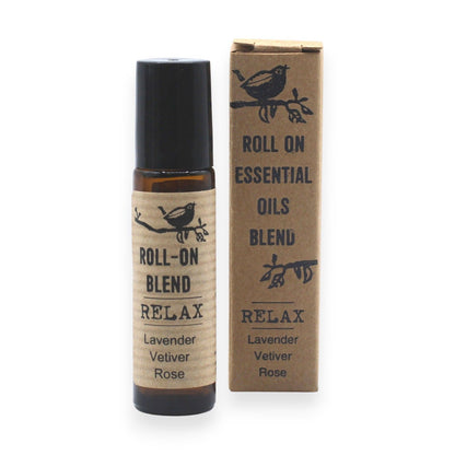 Agnes + Cat Roll On Essential Oil Blend - Lavender, Vetiver & Rose