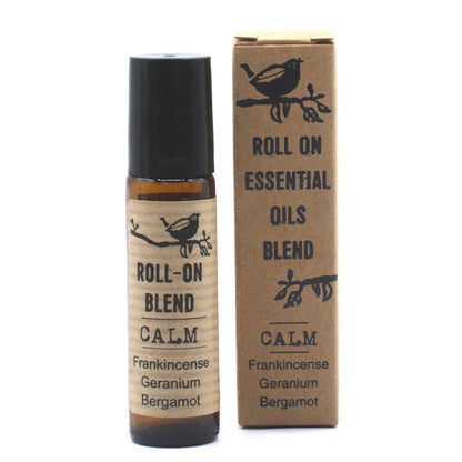 Agnes + Cat Roll On Essential Oil Blend - Frankincense, Geranium & Bergamot