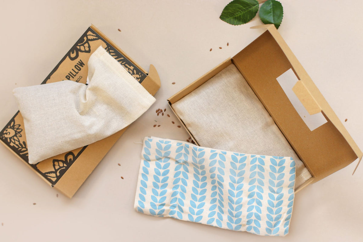 Agnes + Cat Eye Pillow - Chamomile & Cornmint