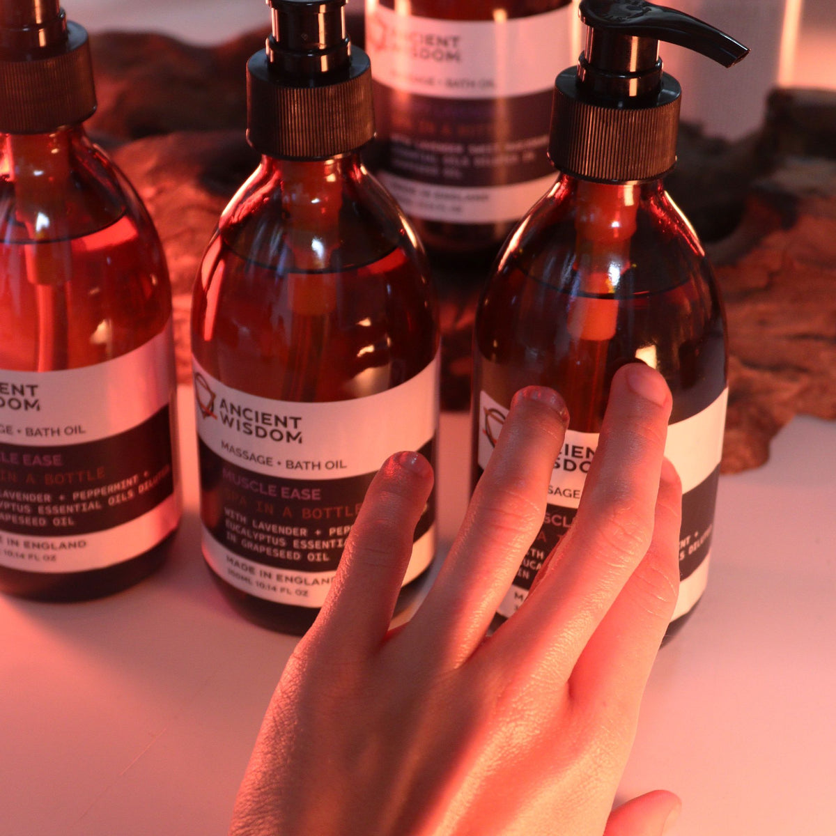 Aromatherapy Massage and Bath Oil - Muscle Ease 300ml