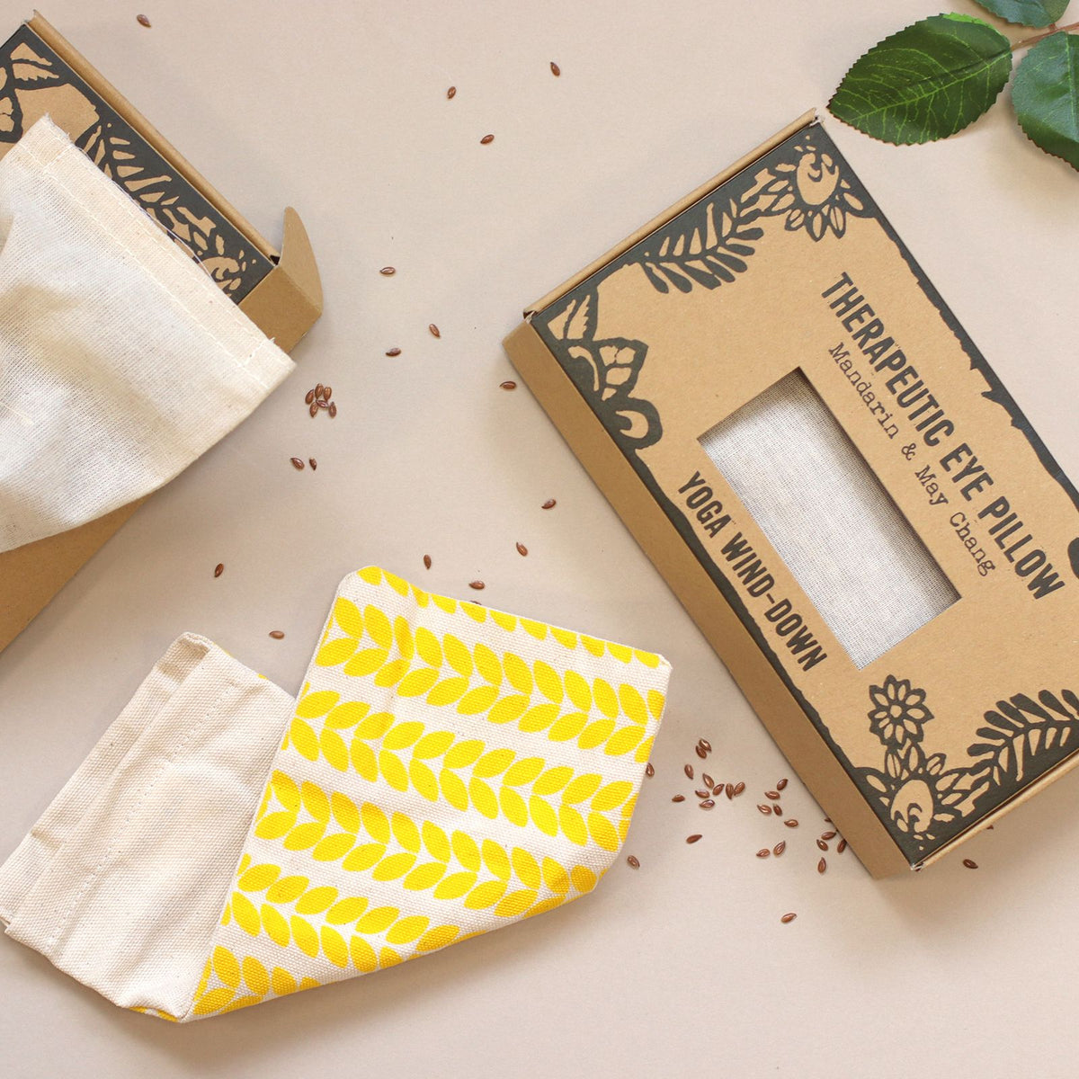 Agnes + Cat Eye Pillow - Frankincense & Lemon