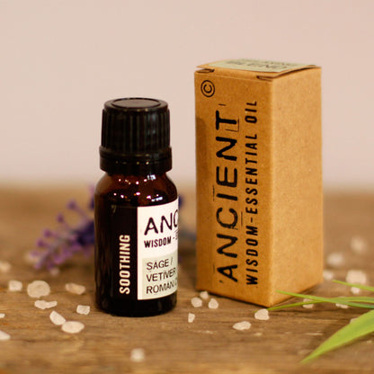 Chamomile, Sage & Vetiver Essential Oil Blend - Boxed - 10ml