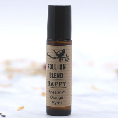 Agnes + Cat Roll On Essential Oil Blend - Spearmint, Orange & Myrrh
