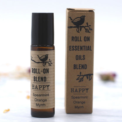 Agnes + Cat Roll On Essential Oil Blend - Spearmint, Orange & Myrrh